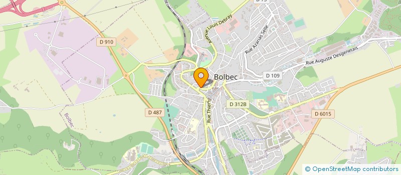 localisation de l'entreprise MONSIEUR ALAIN GARAND à BOLBEC