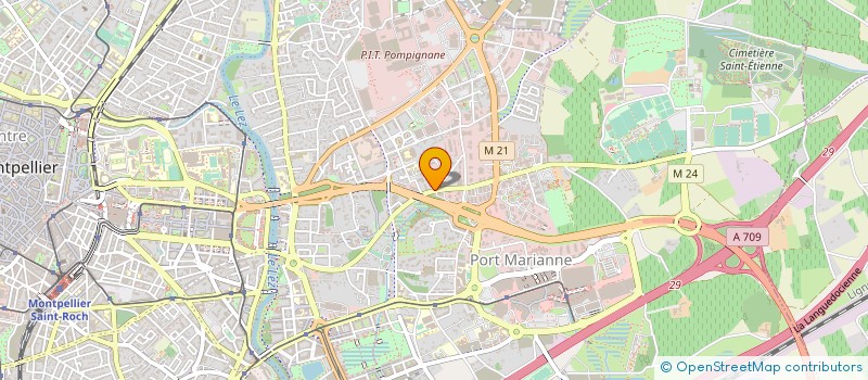 localisation de l'entreprise MONSIEUR ALAIN GARCIA à MONTPELLIER