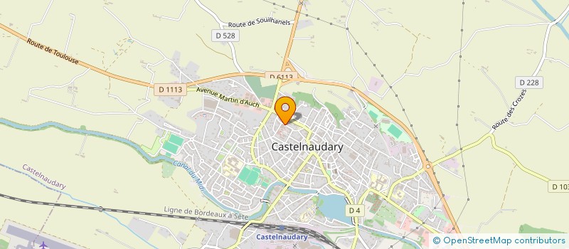 localisation de l'entreprise MONSIEUR ALAIN GARCIA à CASTELNAUDARY