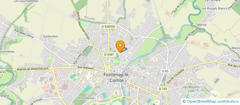 localisation de l'entreprise MONSIEUR ALAIN GARCIA à FONTENAY-LE-COMTE