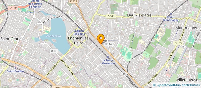 localisation de l'entreprise MONSIEUR ALAIN GARDEUR  DEUIL-LA-BARRE