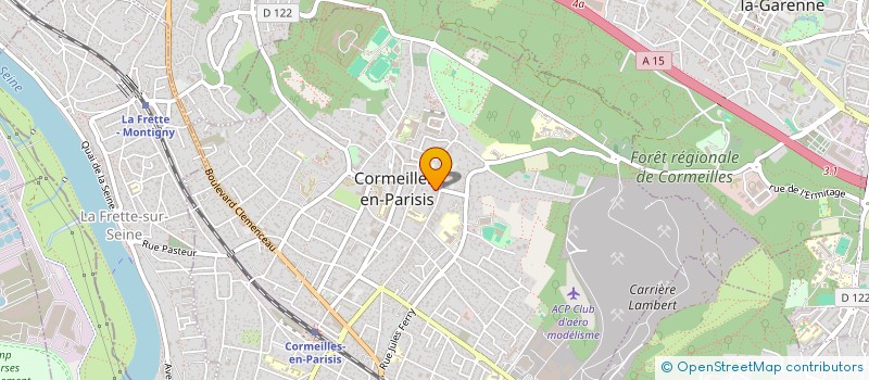 localisation de l'entreprise MONSIEUR ALAIN GARNIER à CORMEILLES-EN-PARISIS