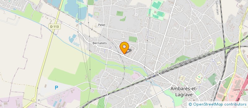 localisation de l'entreprise MONSIEUR ALAIN GAUCH  SAINT-LOUIS-DE-MONTFERRAND