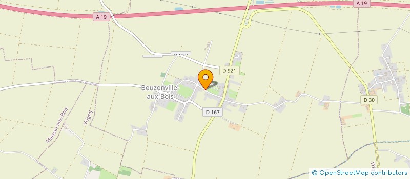 localisation de l'entreprise MONSIEUR ALAIN GAUDIN à BOUZONVILLE-AUX-BOIS