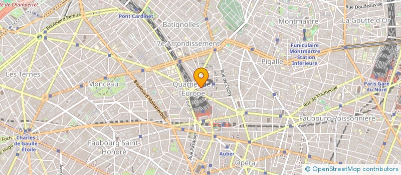 localisation de l'entreprise MONSIEUR ALAIN GAUDU à PARIS