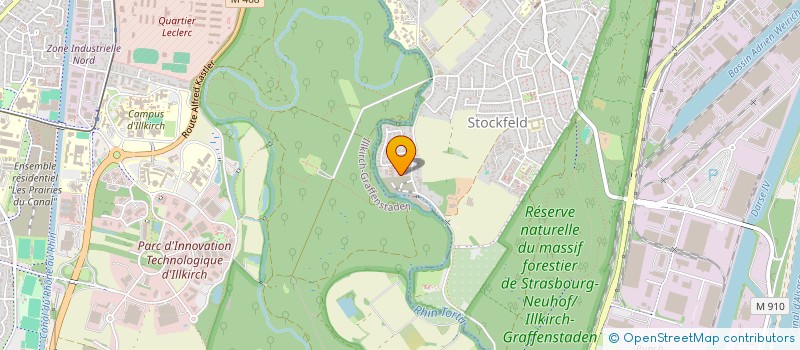 localisation de l'entreprise MONSIEUR ALAIN GAUME  STRASBOURG