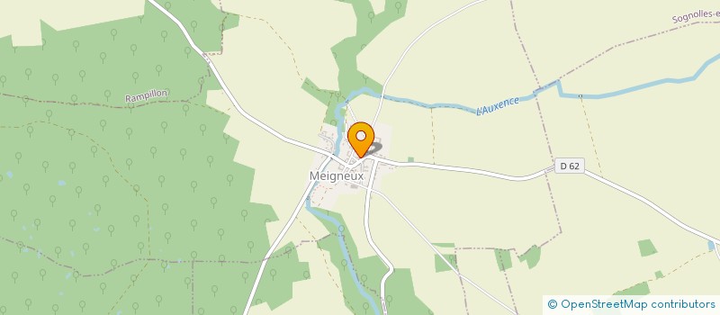 localisation de l'entreprise MONSIEUR ALAIN GAUTHERON  MEIGNEUX