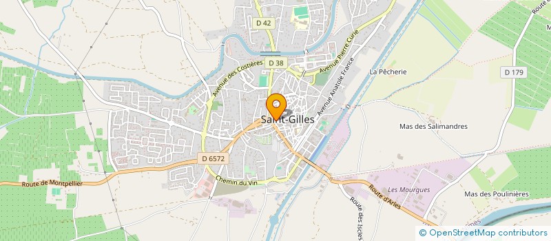 localisation de l'entreprise MONSIEUR ALAIN GAUTHIER à SAINT-GILLES