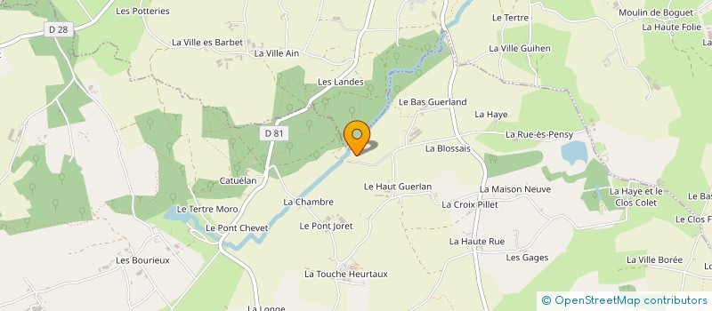 localisation de l'entreprise MONSIEUR ALAIN GAUTIER à PLOEUC-L'HERMITAGE