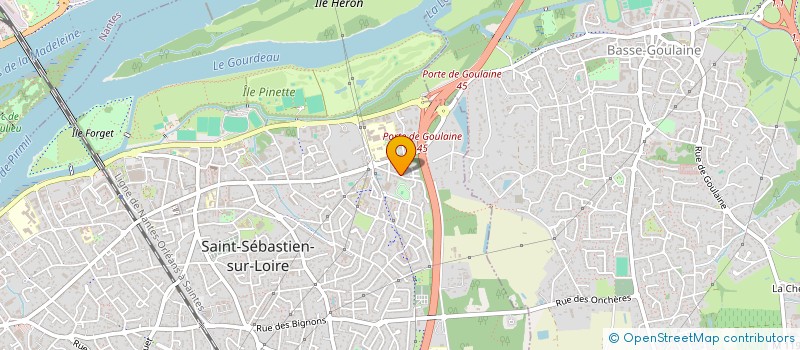 localisation de l'entreprise MONSIEUR ALAIN GAUVRIT à SAINT-SEBASTIEN-SUR-LOIRE