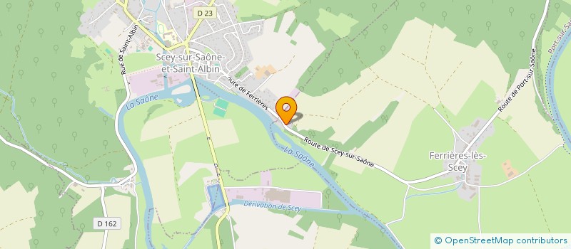 localisation de l'entreprise MONSIEUR ALAIN GAVOILLE à FERRIERES-LES-SCEY