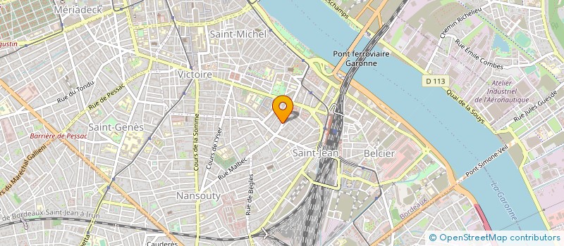 localisation de l'entreprise MONSIEUR ALAIN GENTES à BORDEAUX