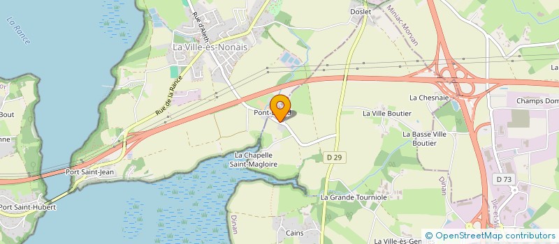 localisation de l'entreprise MONSIEUR ALAIN GENTY à PLEUDIHEN-SUR-RANCE