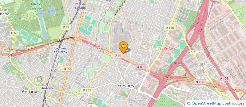 localisation de l'entreprise MONSIEUR ALAIN GEORGES BISMUT  FRESNES