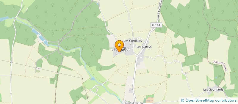 localisation de l'entreprise MONSIEUR ALAIN GEORGES PANNEQUIN à COSNE-COURS-SUR-LOIRE