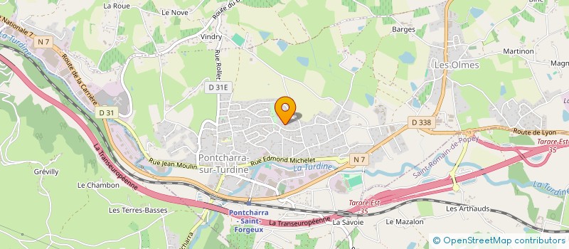 localisation de l'entreprise MONSIEUR ALAIN GERANDIN à VINDRY-SUR-TURDINE