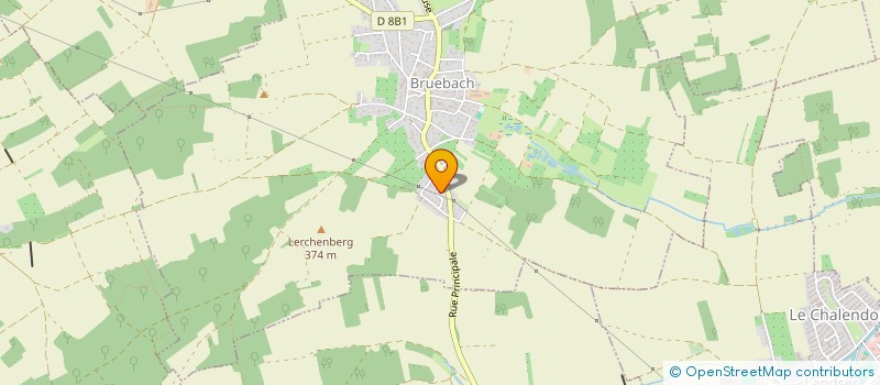 localisation de l'entreprise MONSIEUR ALAIN-GERARD MEYER  STEINBRUNN-LE-HAUT