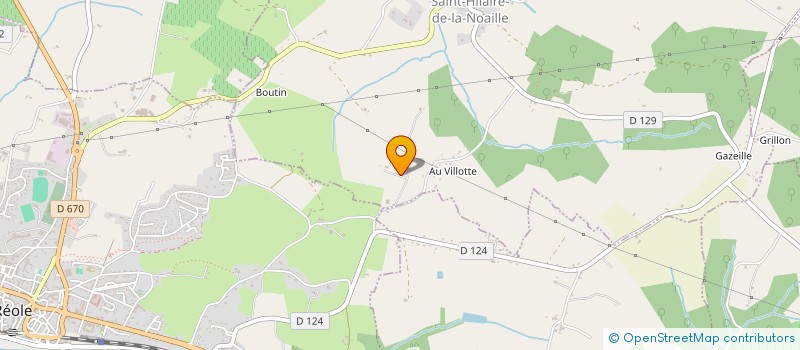 localisation de l'entreprise MONSIEUR ALAIN GERBEAU à ST-HILAIRE-DE-LA-NOAILLE