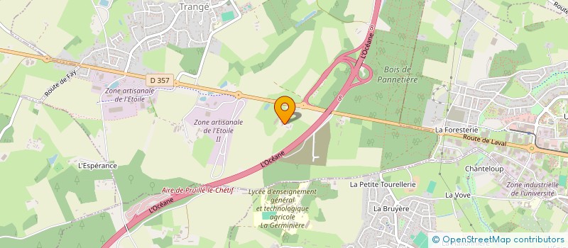 localisation de l'entreprise MONSIEUR ALAIN GERMOND  SAINT SATURNIN