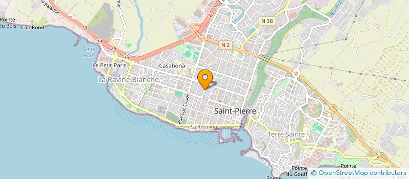 localisation de l'entreprise MONSIEUR ALAIN GERNIGON à SAINT-PIERRE
