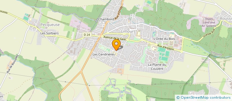 localisation de l'entreprise MONSIEUR ALAIN GESBERT à LIMOURS