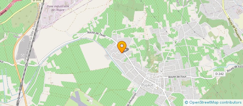 localisation de l'entreprise MONSIEUR ALAIN GHARBI  PUJAUT