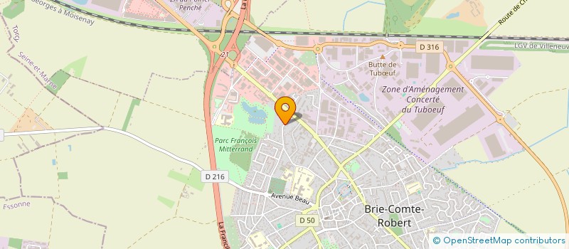 localisation de l'entreprise MONSIEUR ALAIN GHERTMAN  BRIE-COMTE-ROBERT