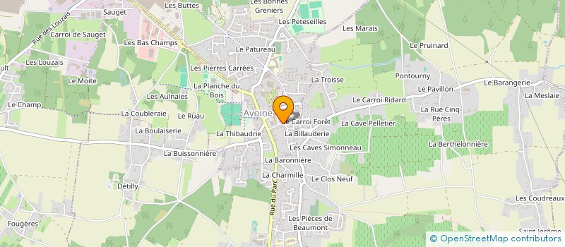 localisation de l'entreprise MONSIEUR ALAIN GIACOMINO à AVOINE