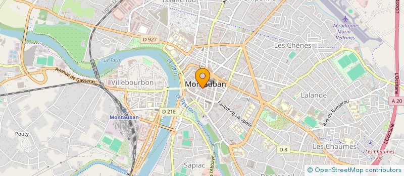 localisation de l'entreprise MONSIEUR ALAIN GIBERT  MONTAUBAN