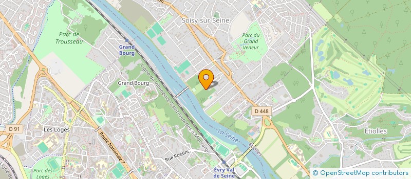 localisation de l'entreprise MONSIEUR ALAIN GIFFARD à SOISY-SUR-SEINE