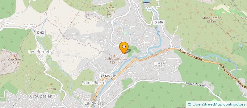 localisation de l'entreprise MONSIEUR ALAIN GIGNOUX  LE REVEST-LES-EAUX