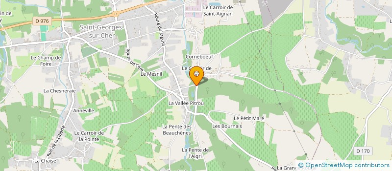 localisation de l'entreprise MONSIEUR ALAIN GIL à SAINT-GEORGES-SUR-CHER