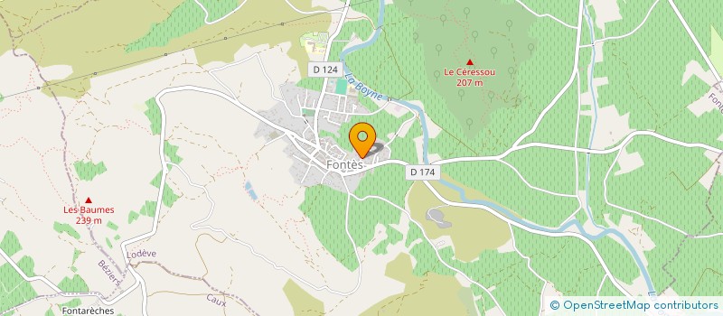 localisation de l'entreprise MONSIEUR ALAIN GIL  FONTES