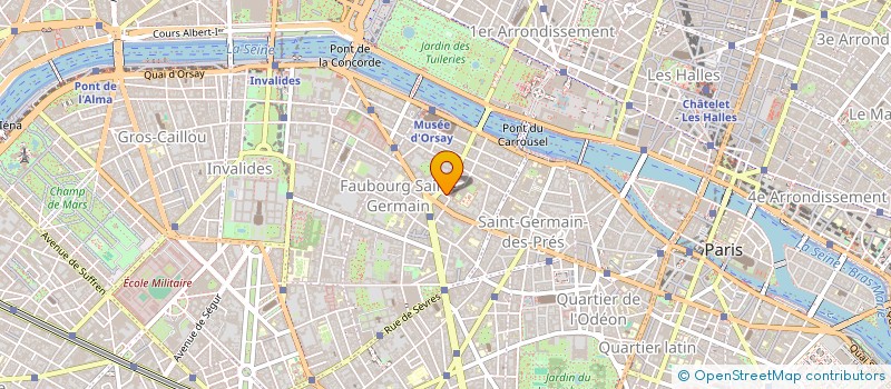 localisation de l'entreprise MONSIEUR ALAIN GILBERT  PARIS