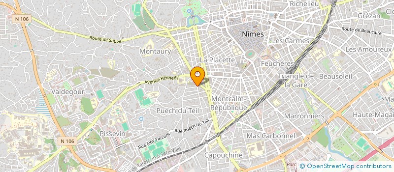 localisation de l'entreprise MONSIEUR ALAIN GILLES à AVIGNON