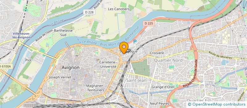 localisation de l'entreprise MONSIEUR ALAIN GILLET à AVIGNON