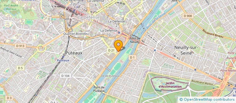 localisation de l'entreprise MONSIEUR ALAIN GILLET à PUTEAUX