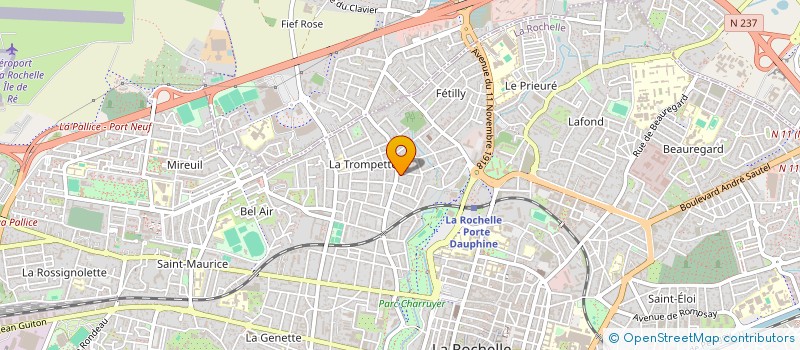 localisation de l'entreprise MONSIEUR ALAIN GILSON à LA ROCHELLE