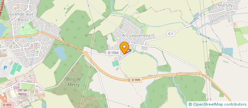 localisation de l'entreprise MONSIEUR ALAIN GINESTAIS  ARS-LAQUENEXY