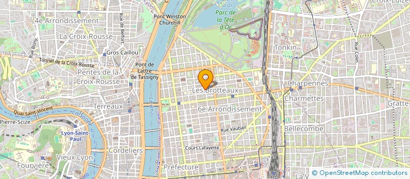 localisation de l'entreprise MONSIEUR ALAIN GINESTE  LYON