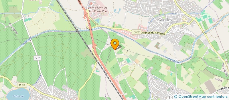 localisation de l'entreprise MONSIEUR ALAIN GINESTOU  ELNE