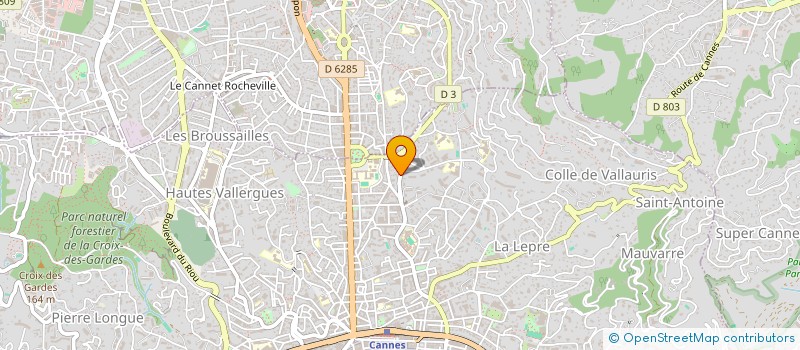 localisation de l'entreprise MONSIEUR ALAIN GIORDANO  CANNES