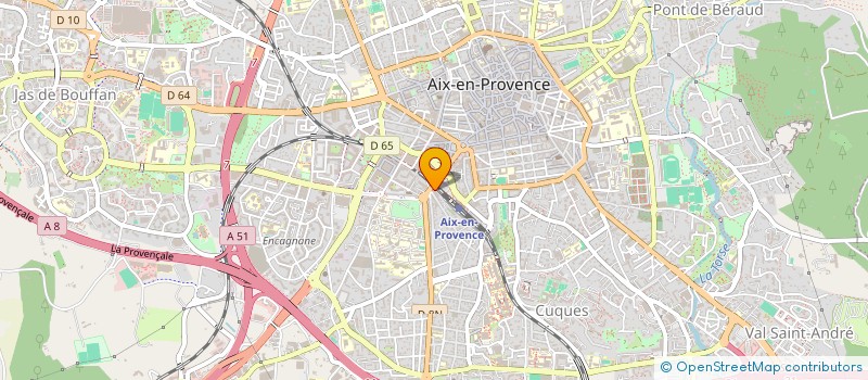 localisation de l'entreprise MONSIEUR ALAIN GIOTTO à AIX-EN-PROVENCE