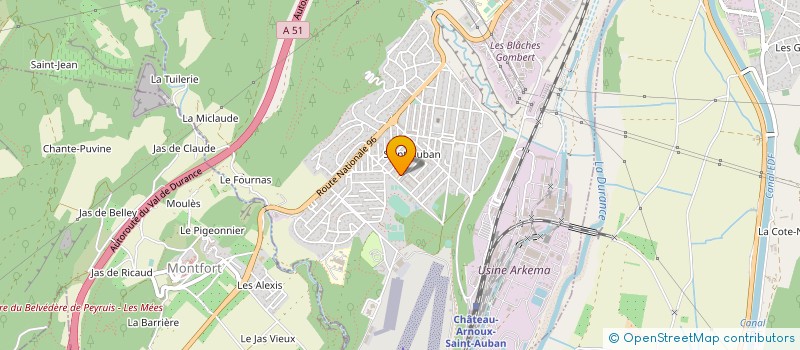 localisation de l'entreprise MONSIEUR ALAIN GIRARD à CHATEAU-ARNOUX-SAINT-AUBAN
