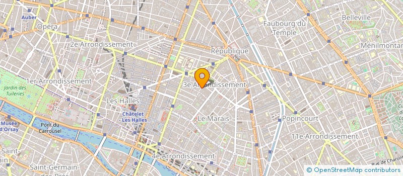 localisation de l'entreprise MONSIEUR ALAIN GIRARD  PARIS