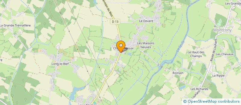 localisation de l'entreprise MONSIEUR ALAIN GIRARDET  SAINT-USUGE