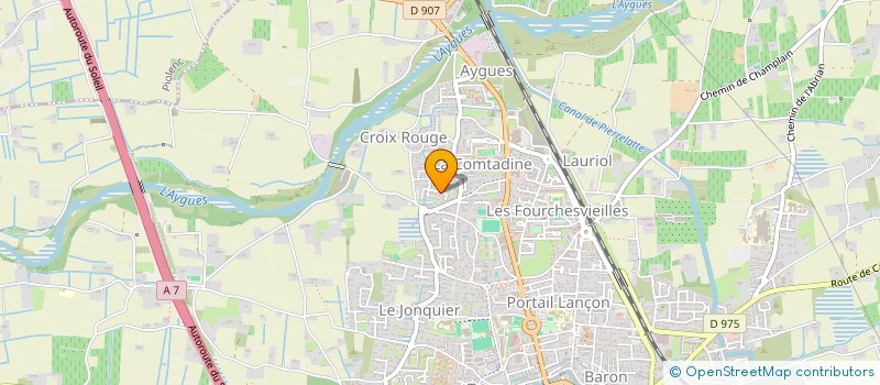 localisation de l'entreprise MONSIEUR ALAIN GIRAUD  ORANGE