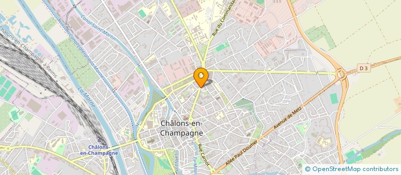 localisation de l'entreprise MONSIEUR ALAIN GIRODIE  CHALONS-EN-CHAMPAGNE