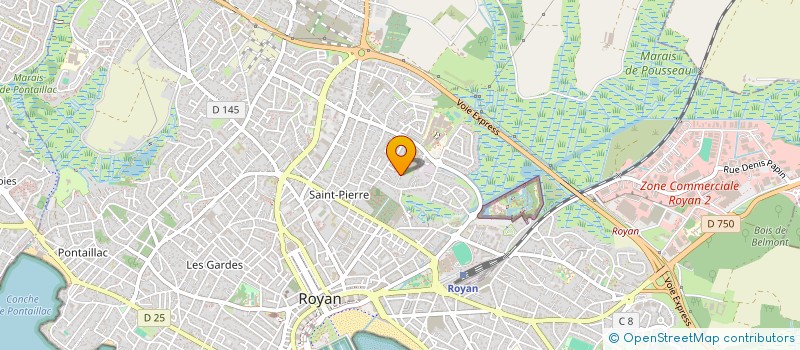 localisation de l'entreprise MONSIEUR ALAIN GIRY  ROYAN