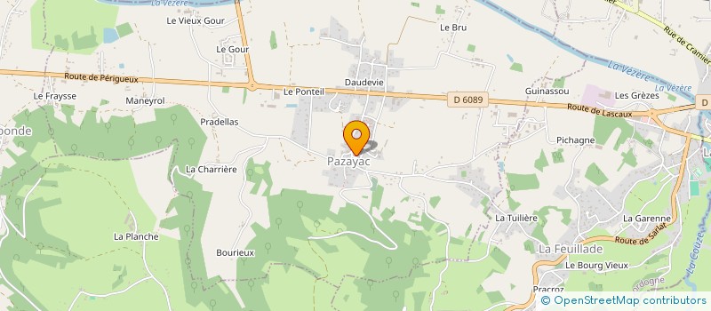 localisation de l'entreprise MONSIEUR ALAIN GIVONETTI à LES COTEAUX PERIGOURDINS